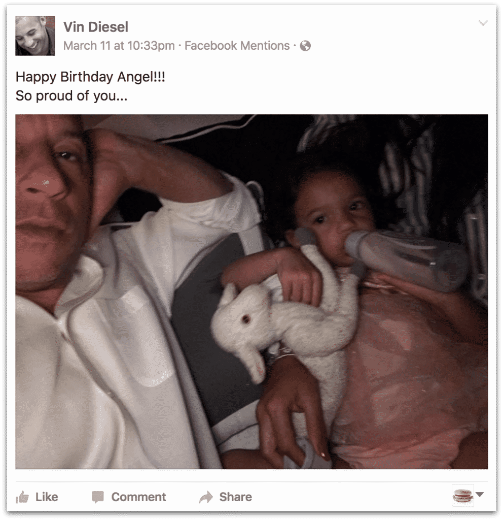 ヴィン ディーゼルのfacebookページから学ぶことができる5つの教訓 Affde マーケティング