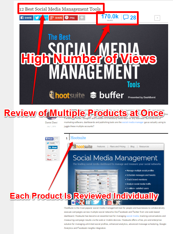 Product Review - Multiple Social Media Management Tools
