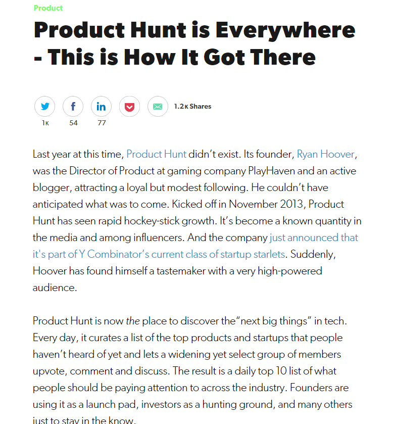 Product Review - Product Hunt Review