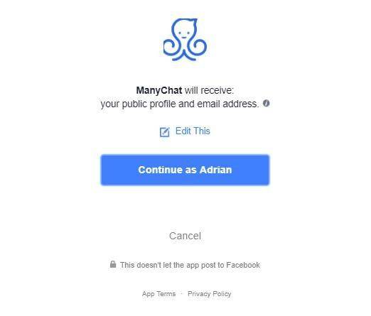 ManyChat Facile à installer