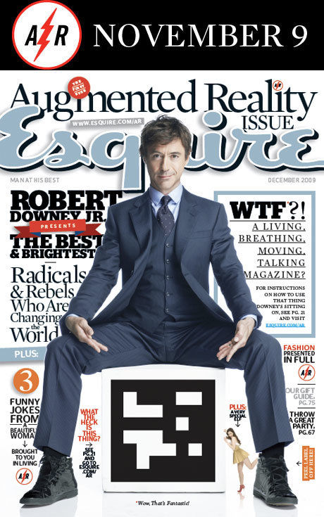 Revista Esquire | Experiență AR