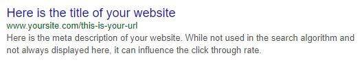 hasil pencarian google