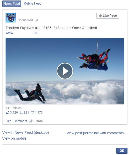 pubblicare annunci su Facebook