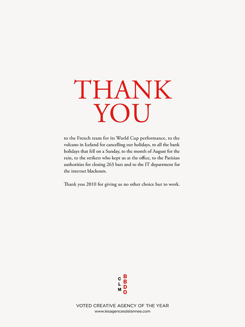 Акция BBDO в День благодарения