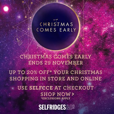Selfridges Black Friday