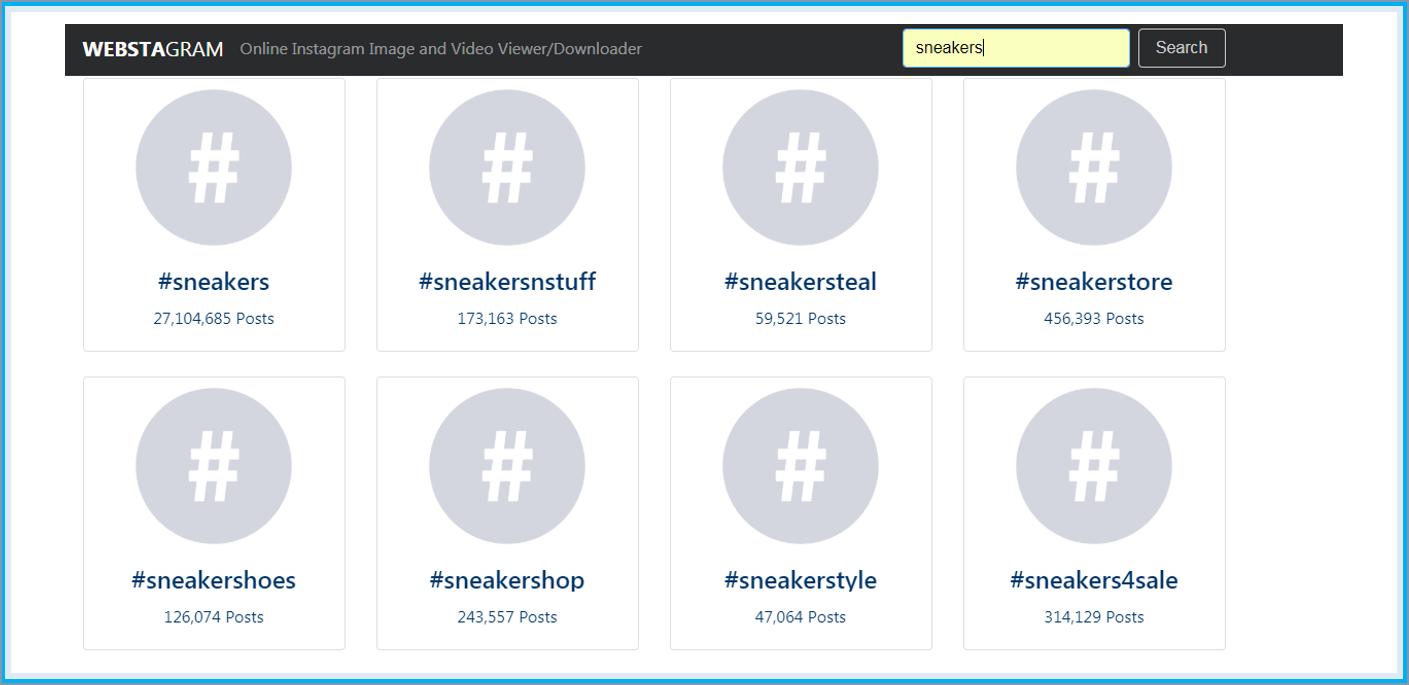 hashtags pertinents