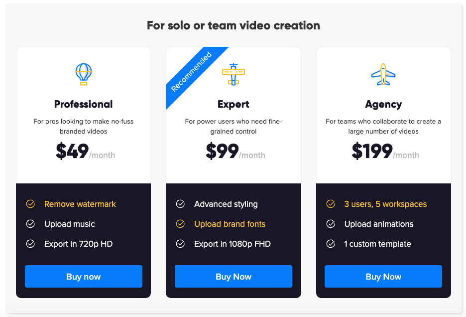 Rocketium Pricing