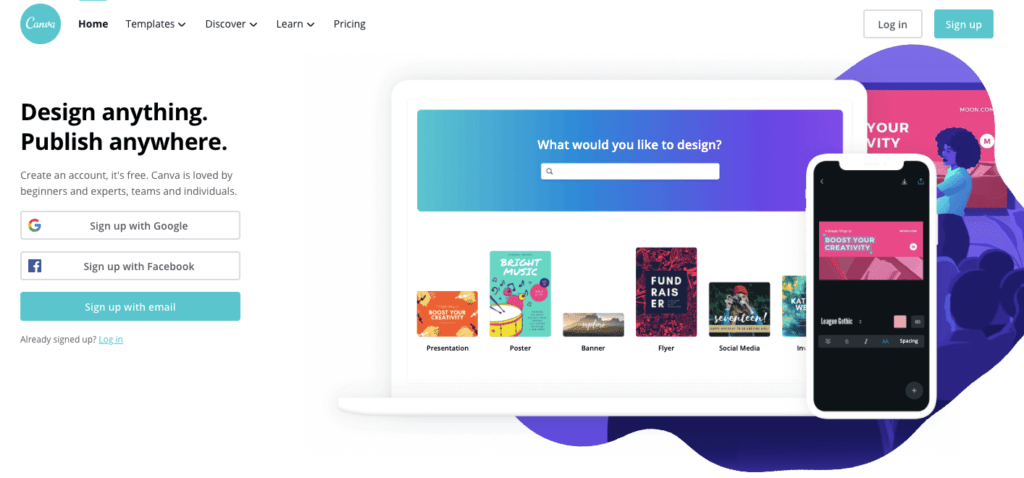 Canva - FB Designs