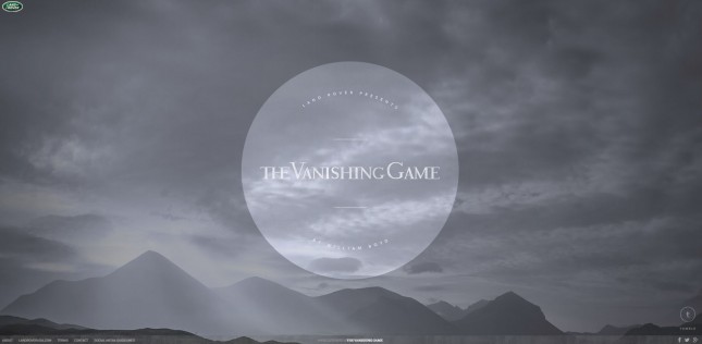 Land Rover_Il gioco della scomparsa