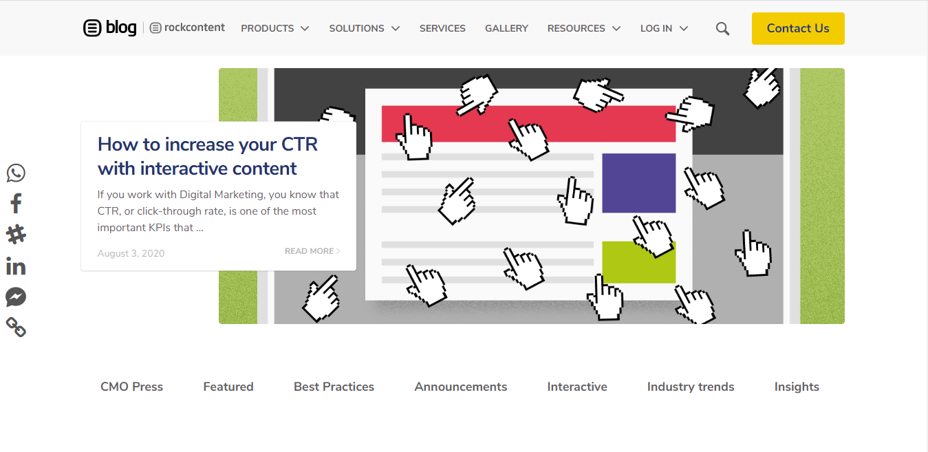 seo e web design categorie do blog
