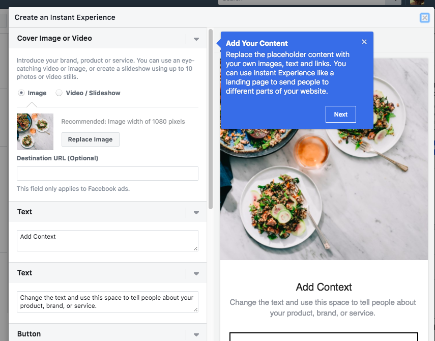 O Guia do Insider para Anúncios Instantâneos de Experiência do Facebook ...