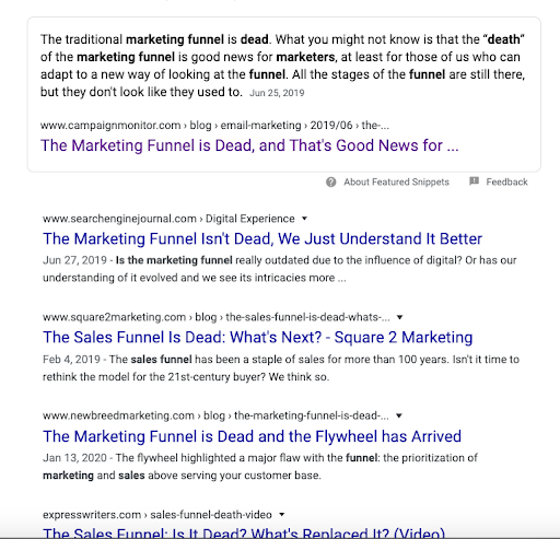 L'entonnoir marketing est-il mort ?