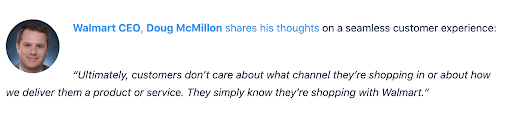 Cita capturada del CEO de Walmart, Doug McMillion