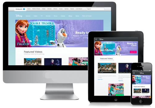Ejemplo de marketing omnicanal de Disney