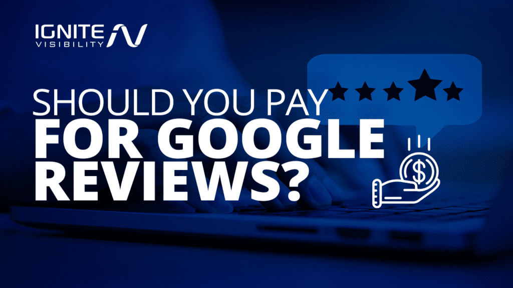 Czy należy płacić za recenzje Google?