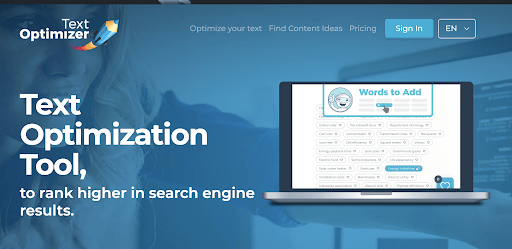 Text Optimizer เครื่องมือเพิ่มประสิทธิภาพเนื้อหา seo