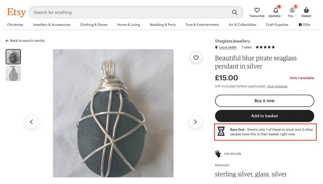 Etsy電子商務營銷網上商店