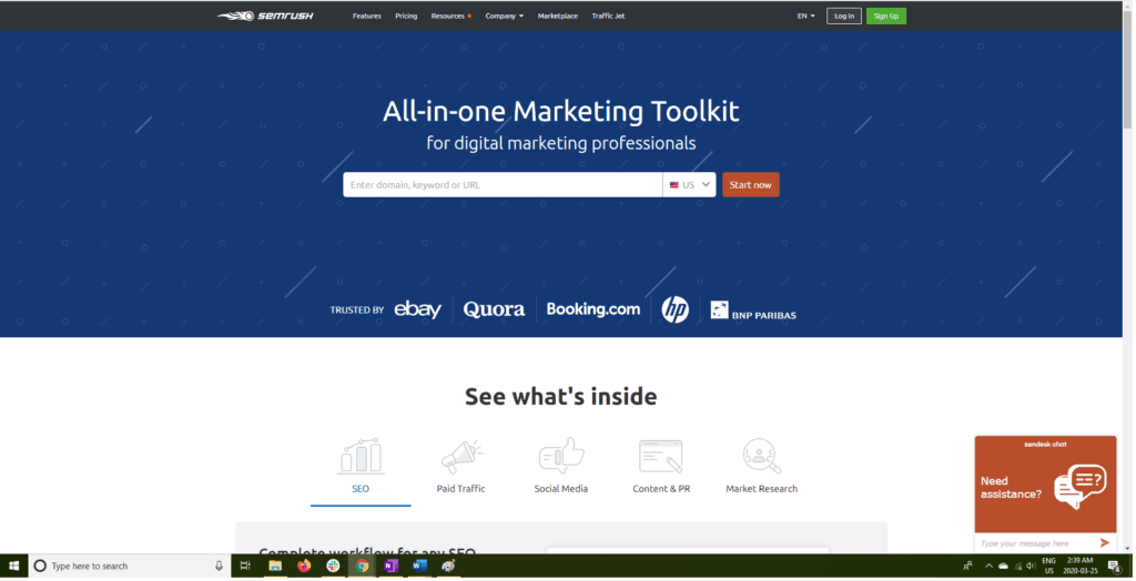 alat konten semrush