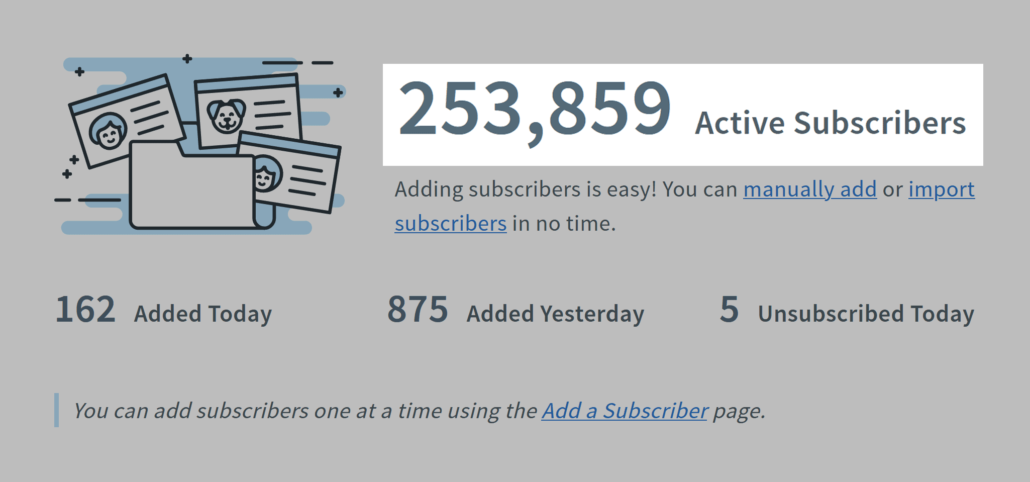 Total de suscriptores activos de correo electrónico: agosto de 2020 Total Email Active Subscribers – August 2020