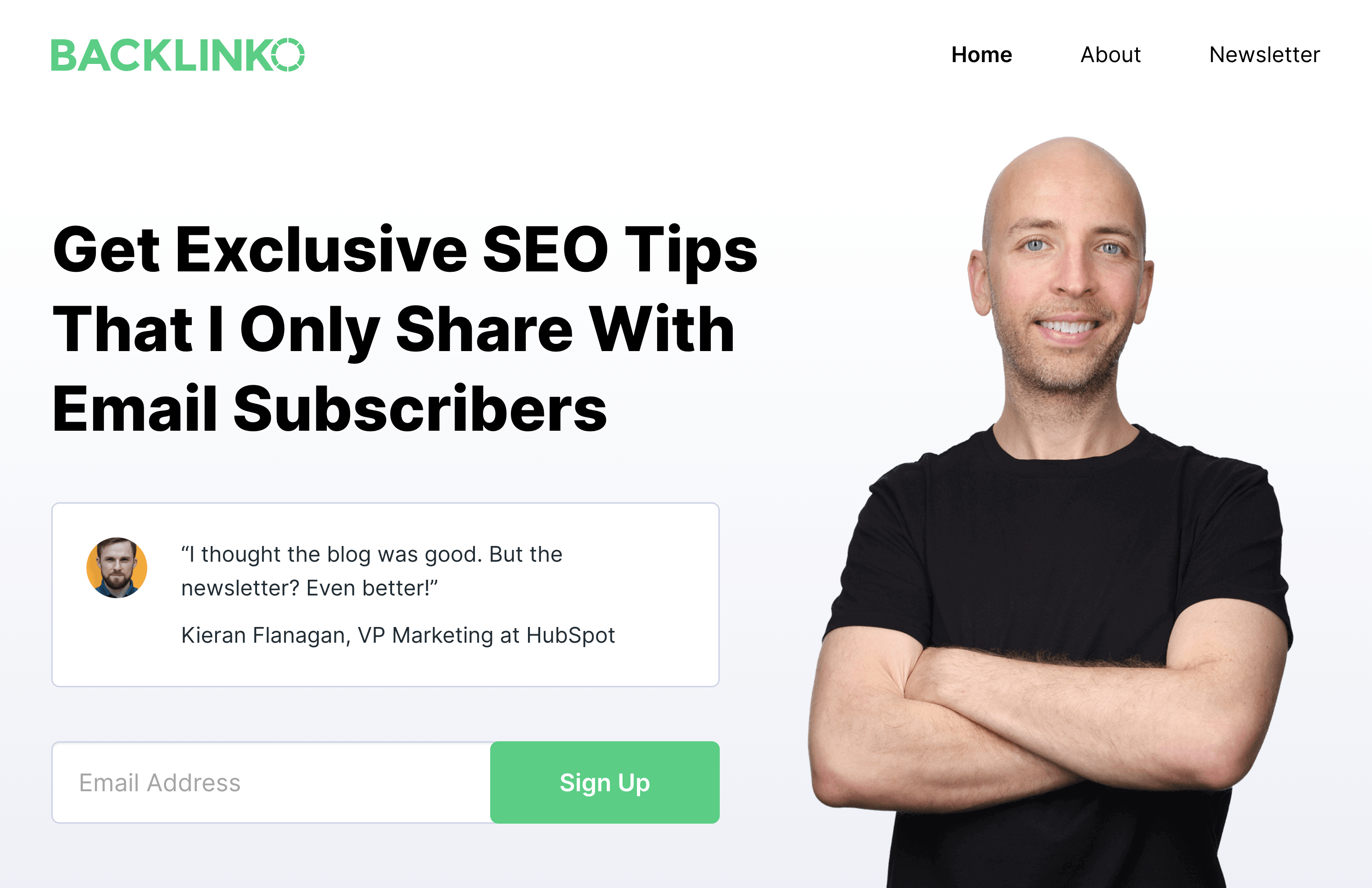 Backlinko - Página de inicio Backlinko – Homepage