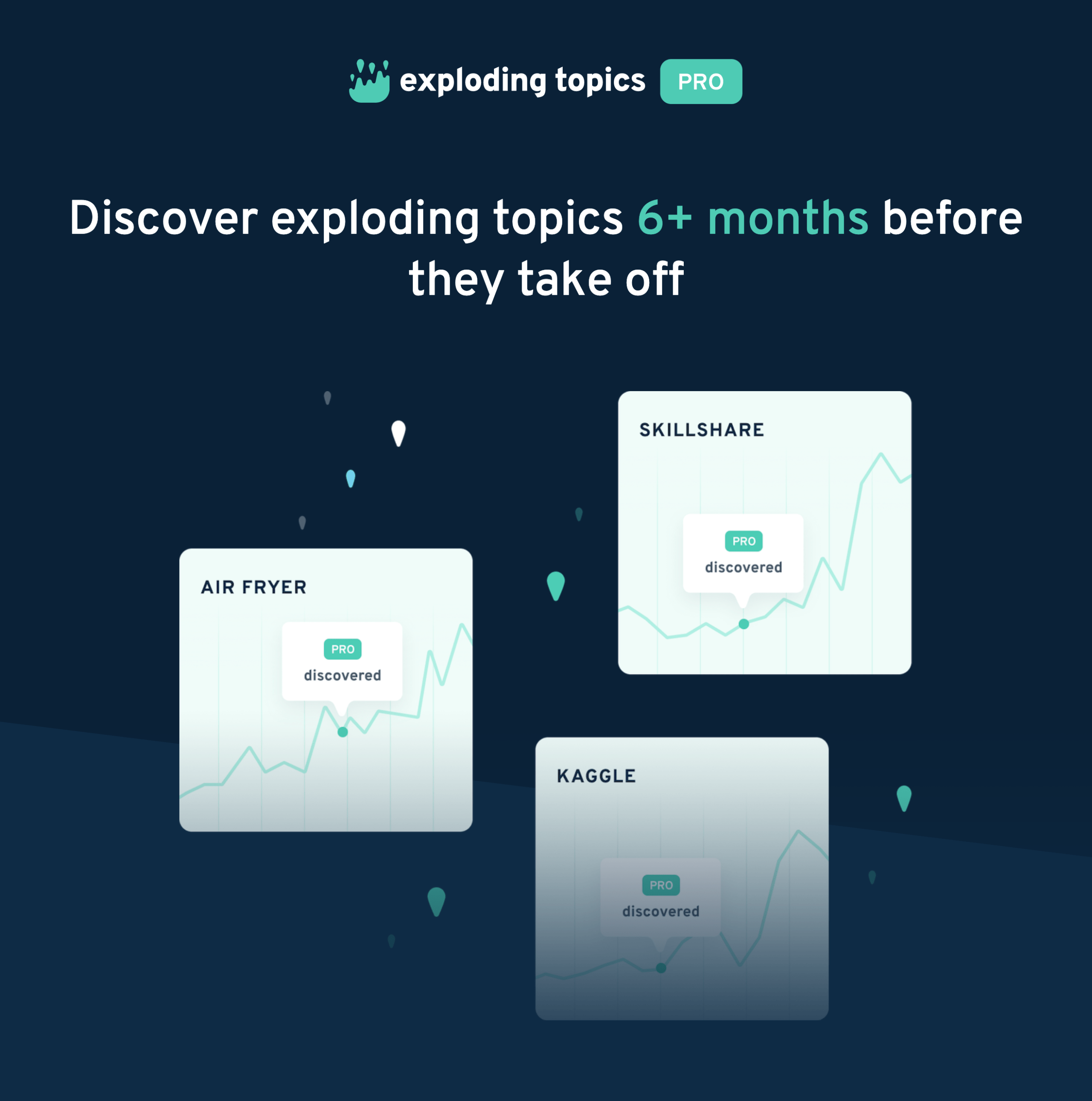 Subiecte explozive Pro Exploding Topics Pro