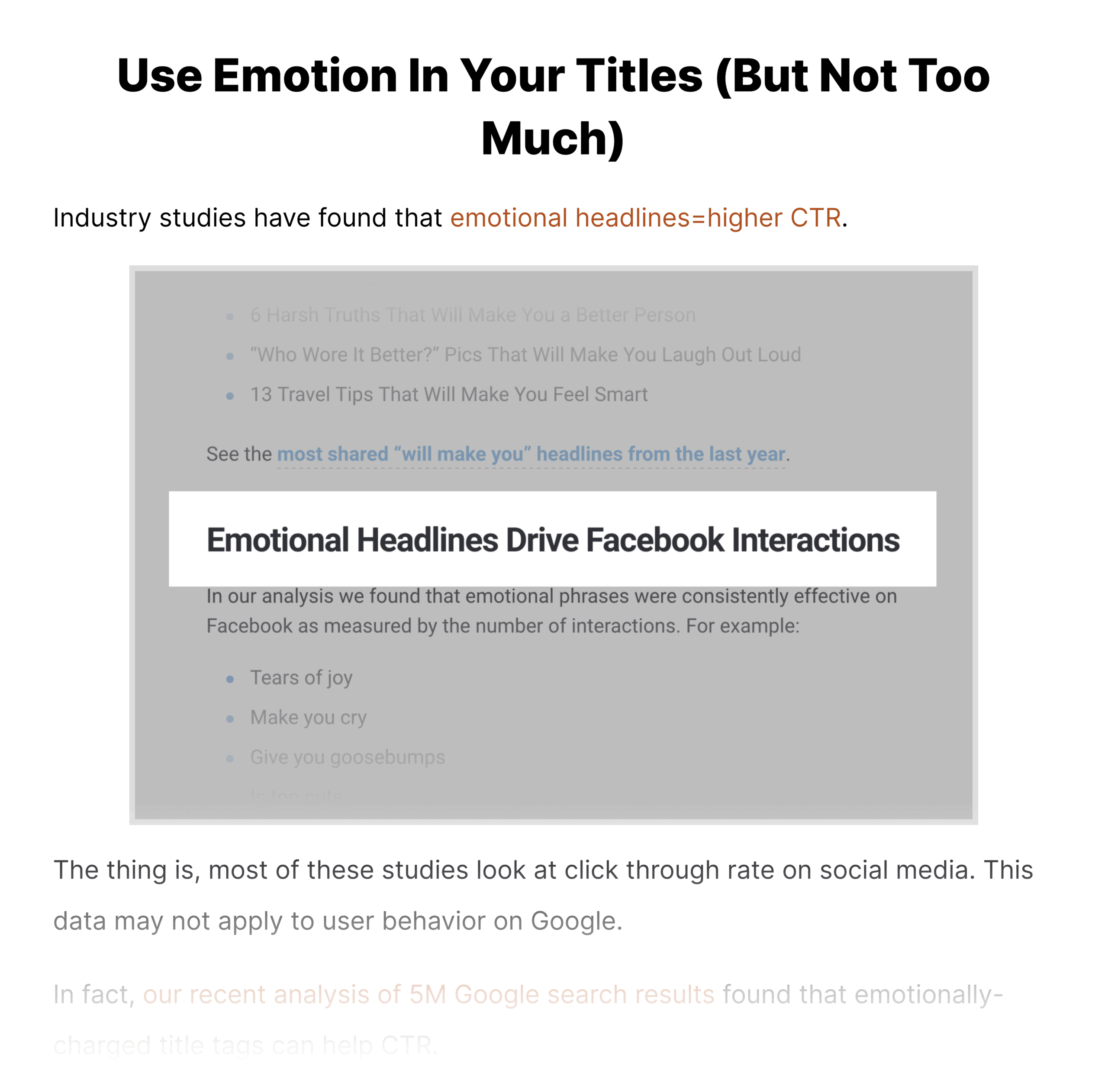 SEO Copywriting Post Utilizează emoția în titlurile tale SEO Copywriting Post Use Emotion In Your Titles