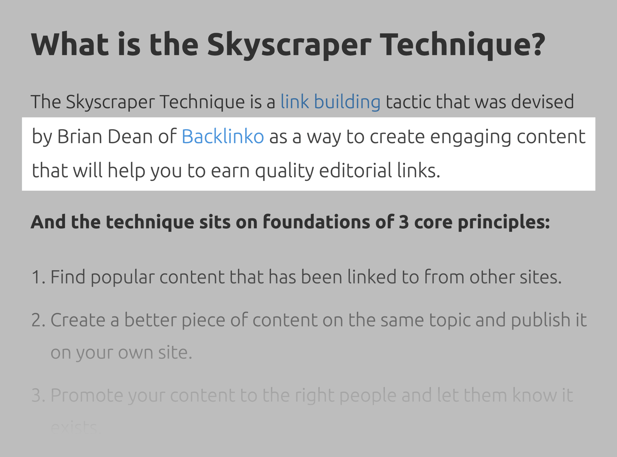 SEMrush Skyscraper Technique Post Backlink SEMrush Skyscraper Technique Post Backlink
