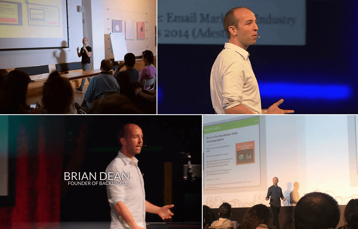 ไบรอันพูดในที่ประชุม Brian speaking at conferences