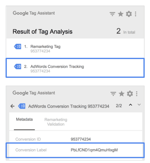 tag adwords