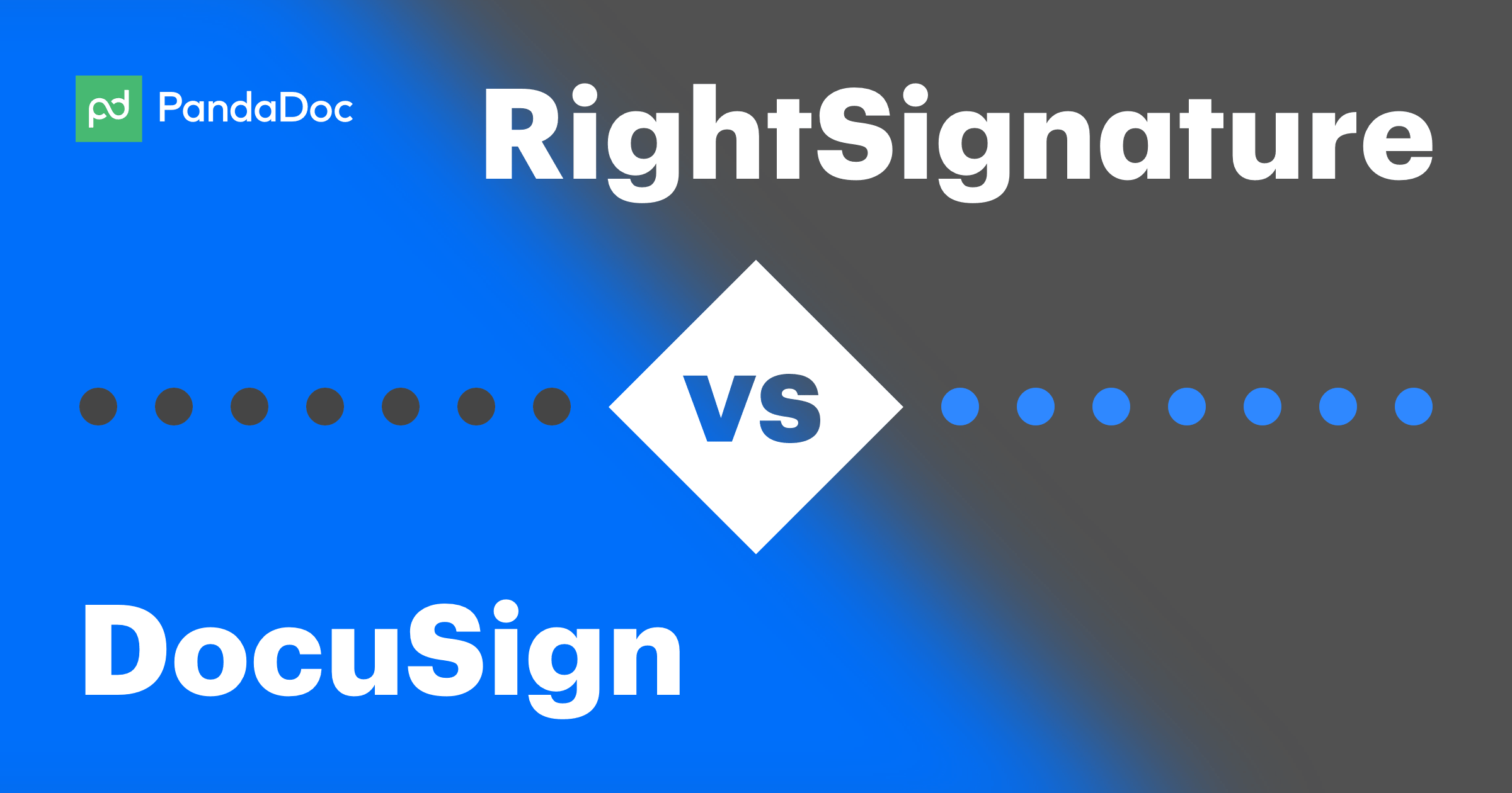 Compare alternativas de eSign DocuSign vs RightSignature Affde Marketing