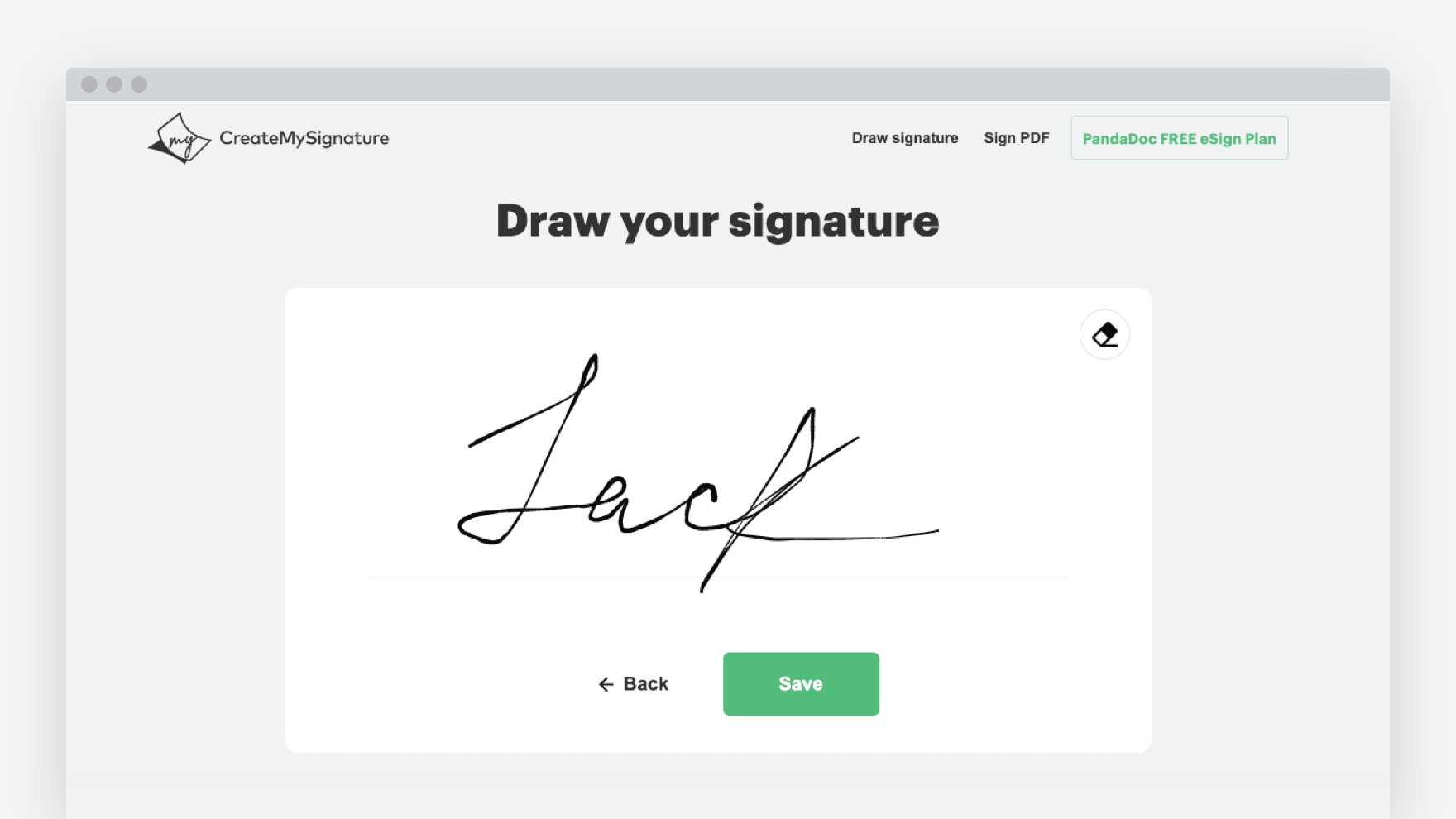 make signature