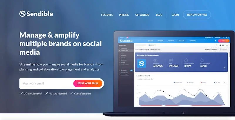 Las mejores herramientas de gestión de redes sociales: Sendible