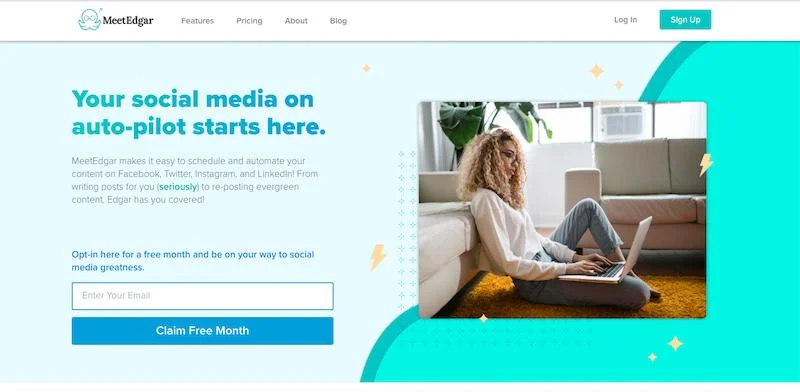 Las mejores herramientas de gestión de redes sociales: MeetEdgar