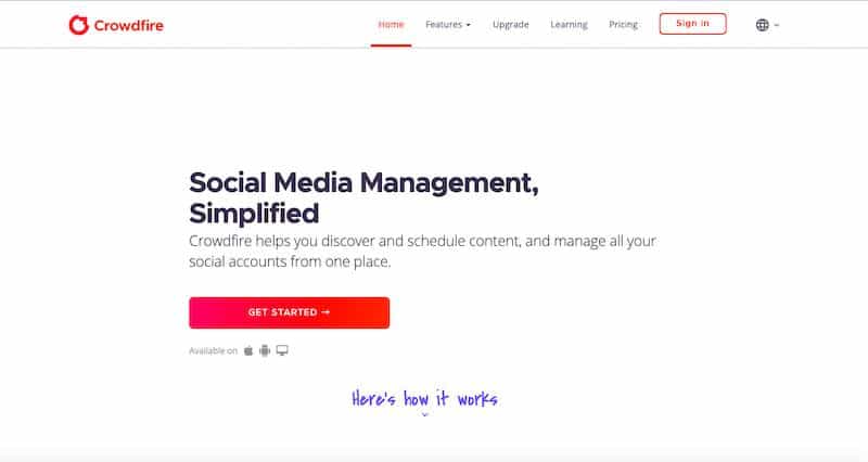 Las mejores herramientas de gestión de redes sociales: Crowdfire
