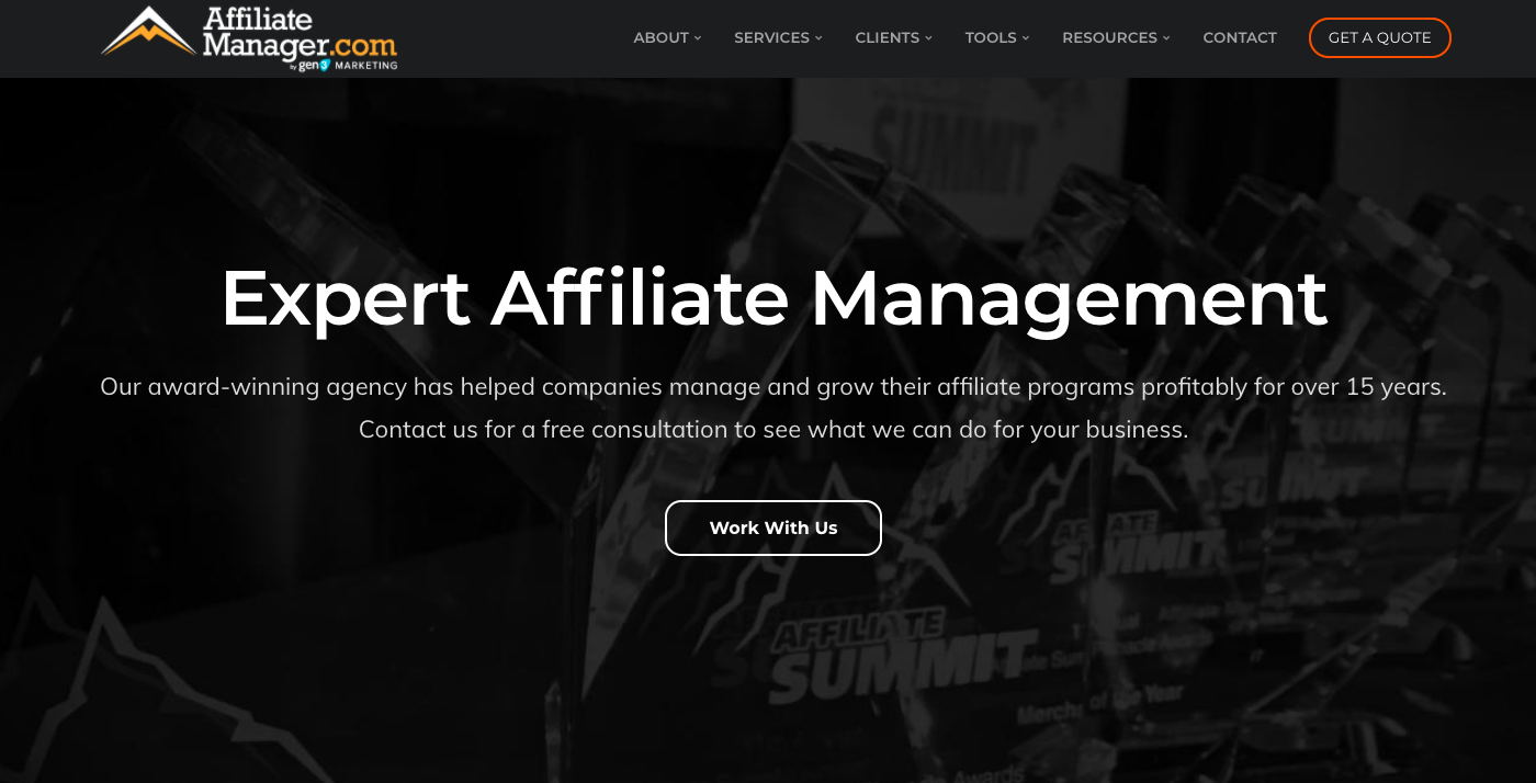 Affiliate-Manager-Website