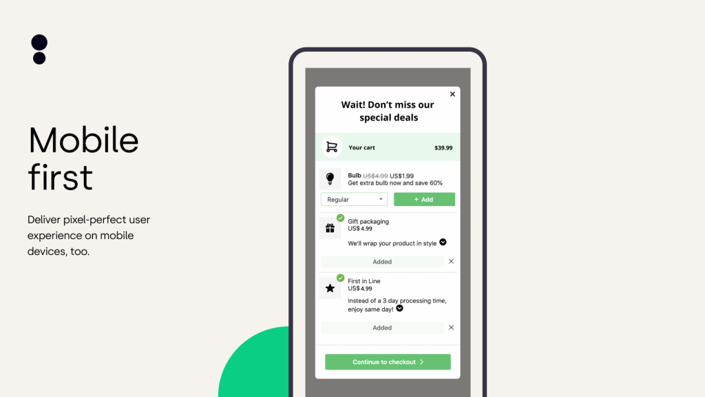 Shopify Upsell App_Carrello di caramelle