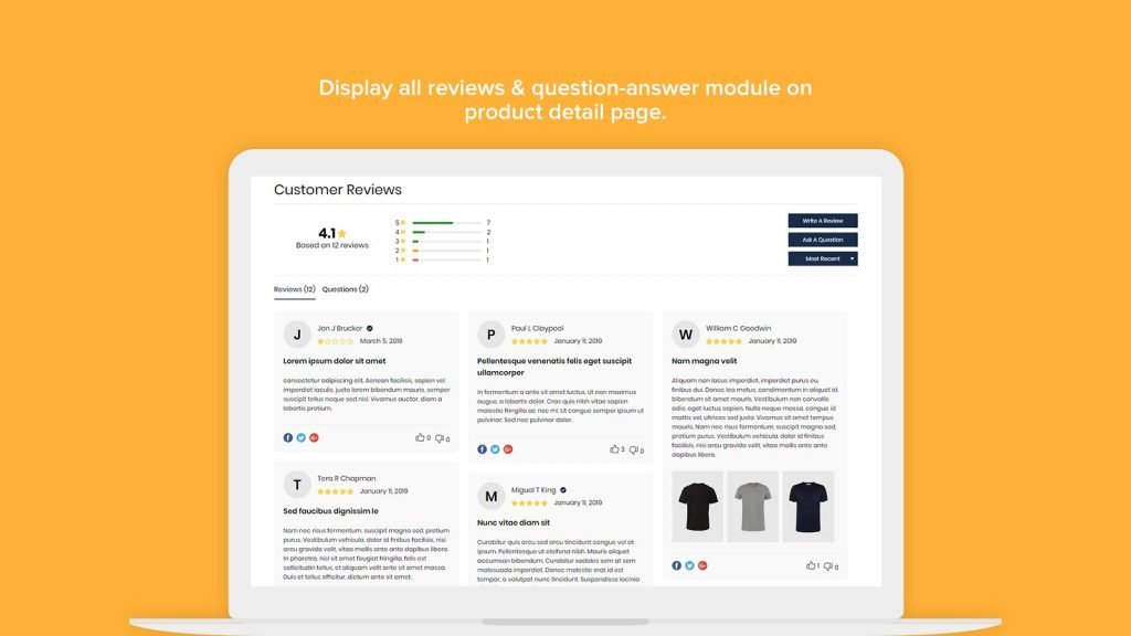 Le migliori app di recensione per Shopify_Rivyo