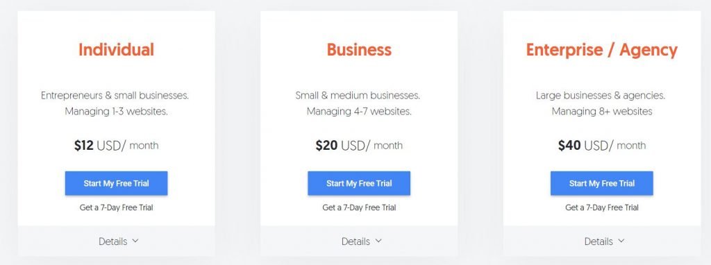 Logiciel de rédaction_UberSuggest Tarification