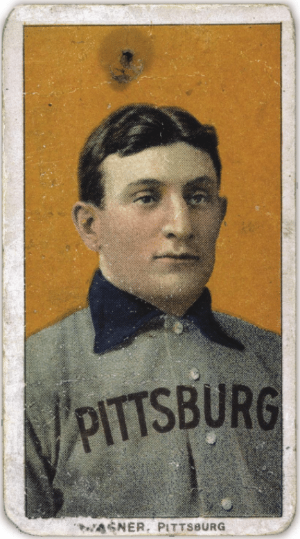 Honus Wagner Vintage Baseballkarte
