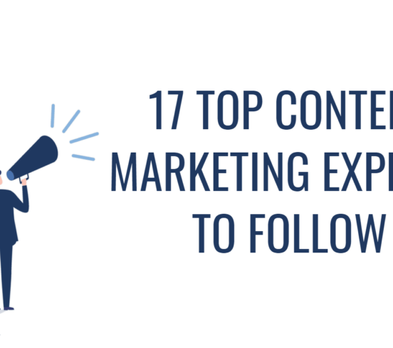 17 Top-Experten für Content-Marketing, denen Sie folgen sollten