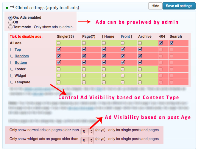 Plugin WordPress d'injection d'annonces