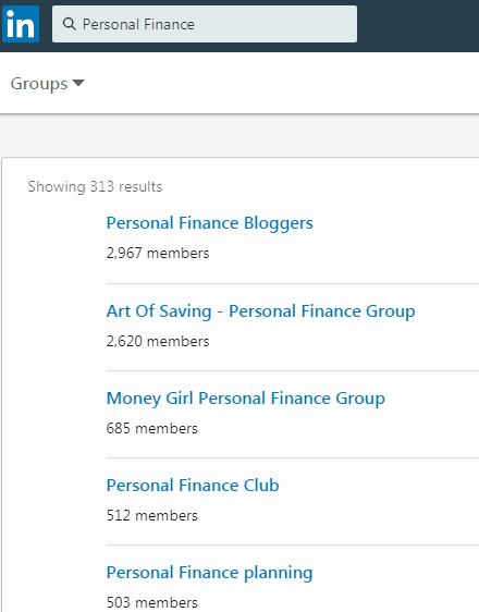 Grupos de Linkedin