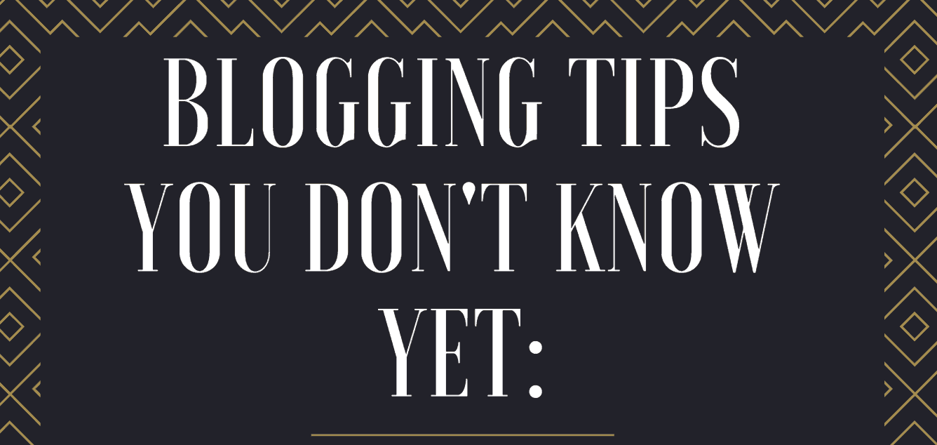 Blogging-Tipps, die Sie noch nicht kennen