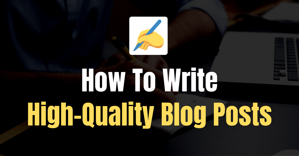 Schreiben Sie qualitativ hochwertige Inhalte