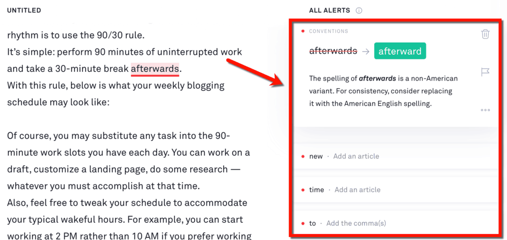 Editor Grammarly Online