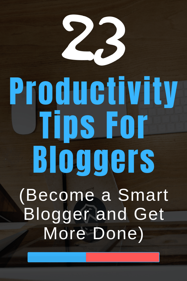 نصائح حول الإنتاجية للمدونين