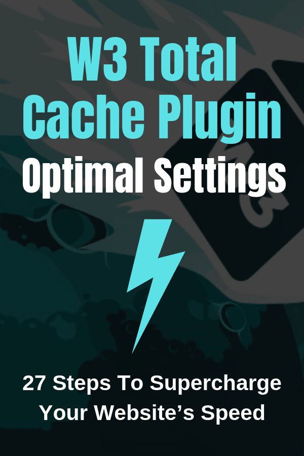 Impostazioni plugin W3 Total Cache