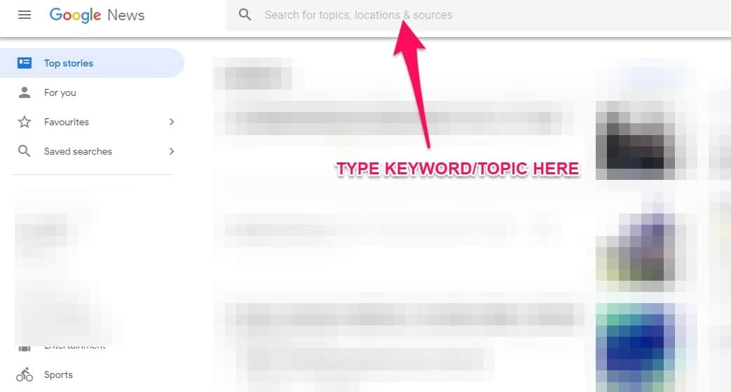 Googleニューストピックのアイデア