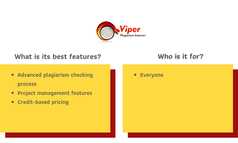 Рекомендации Viper