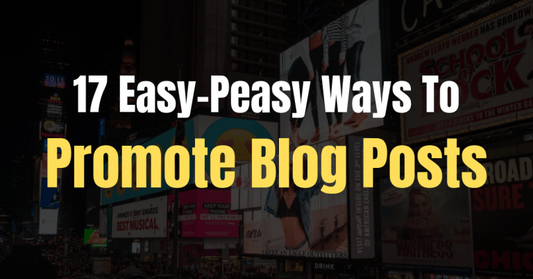 블로그 게시물을 홍보하는 방법 : 비용이 들지 않는 쉬운 17 가지 방법